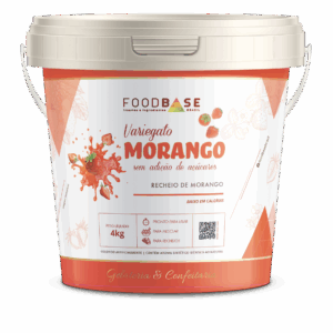 Variegato Morango Zero Adição de Açúcar