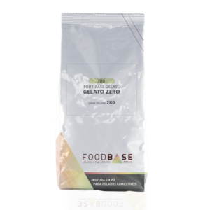 Forte Base Gelato Zero Adição de Açúcares