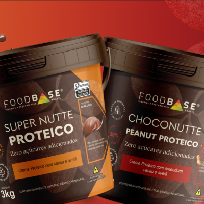 supernuttes proteicos Foodbase - os super cremes de avelão da Foodbase